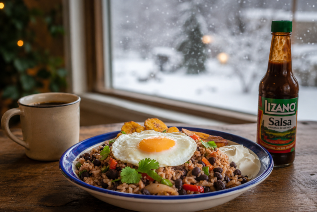 Gallo Pinto: el primer desayuno tico lejos de casa