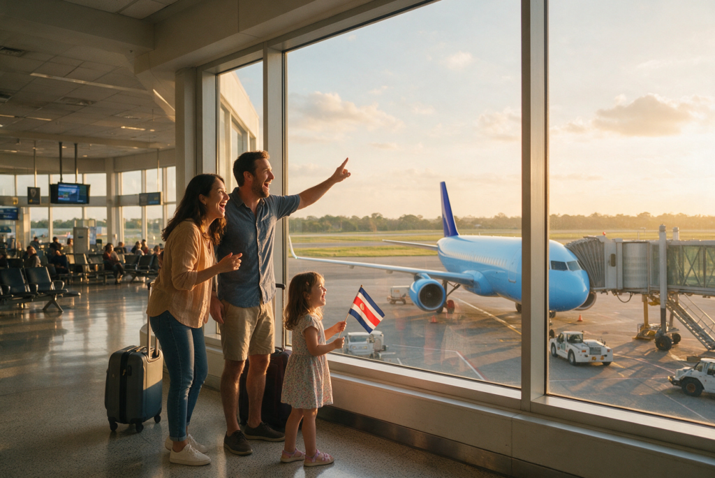 Volvió el vuelo directo Tampa–Costa Rica, después de más de 25 años
